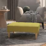 vidaXL Taburet, verde, 78x56x32 cm, material textil (337806) Canapea