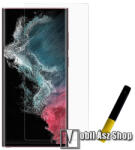 RURIHAI SAMSUNG Galaxy S22 Ultra 5G, RURIHAI UV Liquid okosóra üvegfólia, Full cover, 1db, Átlátszó