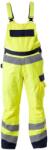LAHTI PRO Pantalon Reflectorizant Cu Pieptar / Galben - L (l4110703) - vexio