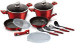 Berlinger Haus Metallic Line Burgundy Edition 13 piese (BH/7057)