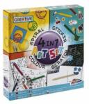 Grafix Set creativ 4 in 1 Art Set Grafix GR220011 (GR220011_Initiala) - babyneeds