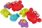 Playgro Set jucarii de baie Playgro - Animale marine, pentru baietei, 7 buc (PG.0535)