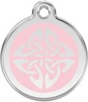 Red Dingo Rozsdamentes törzsi nyilak mintás acél biléta rózsaszín