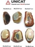 Jasp Policrom Mineral Natural Neregulat - 40-74 x 28-41 x 12-22 mm - ( XXL ) - Unicat