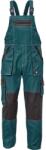 CERVA Férfi kantáros munkanadrág MAX SUMMER - Zöld / fekete | 46 (0302023918046)