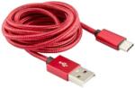 SBOX Cablu de date Sbox Fuity USB - Type C, Rosu (CAB0144)