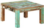 vidaXL Măsuță de cafea, 60x60x35 cm, lemn masiv reciclat (337273) Masa de cafea