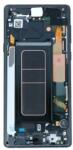 Samsung GH97-22269A Gyári Samsung Galaxy Note 9 N960F fekete OLED kijelző érintővel kerettel előlap (GH97-22269A)