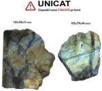  Pandantiv Labradorit cu Argint 925 - 50x31x7 mm - Unicat