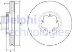 DELPHI Disc frana DELPHI BG9176C - automobilus