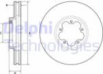 DELPHI Disc frana DELPHI BG9176C (BG9176C) - automobilus