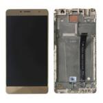 ASUS ZS550KL Zenfone 3 Deluxe 5.5 előlap keret, lcd kijelző érintőpanellel arany gyári