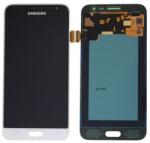 Samsung J330 Galaxy J3 (2017) LCD Kijelző+Érintőüveg, Ezüst, Kék (GH96-10992A) Service Pack