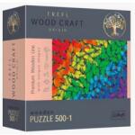 Trefl Wood Craft - Szivárvány pillangók 500+1 db-os (20159)