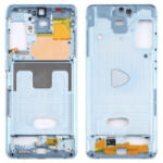 Samsung G986 Galaxy S20 Plus előlap keret, kék (gyári)
