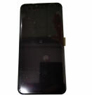 LG G8 ThinQ előlap keret, lcd kijelző és érintőpanel fekete, gyári