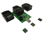  eMMC / eMCP tesztaljzat 3 in1 USB adapter a BGA153 / 169/162/186/221 adat-helyreállításhoz