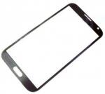 Samsung N7100 Galaxy Note 2 üveg előlap, plexi ablak szürke*