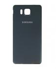 Samsung G850 Galaxy Alpha akkufedél (hátlap) fekete OEM