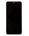 Lenovo K10 Plus LCD Kijelző+Érintőüveg+Előlap Keret, Fekete Swap Service Pack