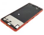 Sony SO-52B, SOG04, XQ-BT52, A102SO Xperia 10 III előlap keret, középső keret oldalgombokkal piros gyári