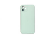  Apple iPhone 12 középső keret akkufedéllel, oldalgombokkal, sim kártya tartó tálcával és kamera lencsével zöld, gyári
