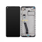  Xiaomi Redmi Note 9 4G, Redmi 10X 4G, Poco M3, Redmi 9 Power LCD Kijelző+Érintőüveg+Előlap Keret, Szürke, Midnight Gray (560003J15S00, 560004J15S00, 560009J15S00) Gyári, Service Pack