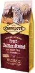 CARNILOVE Fresh Adult Cat Chicken & Rabbit Gourmand- Csirke és Nyúl Hússal 2x6kg