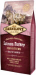 CARNILOVE Cat Kitten Salmon & Turkey - Healthy Growth - Lazac és Pulyka Hússal 2x6kg