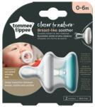 Tommee Tippee 334404 0-6hó anyamell formájú nyugtatócumi 2db