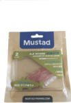 Mustad Aji Worm Bachi-Bachi 5cm Clear Red Glitter (F1.M.BCI2003)