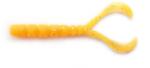 Mustad Aji Worm Chiki Chiki 4.3cm Orange Glow Glitter (F1.M.CHK1.7008)