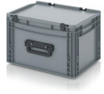 AUER Packaging Euro Tárolóláda Koffer ED 43/27 HG 2GL (ED_43_27_2GL)