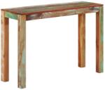vidaXL Masă consolă, 110x35x76 cm, lemn masiv reciclat (337271)