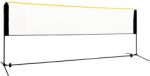 vidaXL Plasă de badminton reglabilă, 400x103x94-158 cm, metal (93368) - vidaxl
