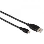 Hama Cablu de date Hama 00054588, USB - microUSB, 1.8m, Black (00054588)