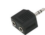 Thunder Germany ADP-815 Átalakító (2x 3, 5 mm Jack mama - 3, 5 mm Jack papa) Sztereó - mkaudio