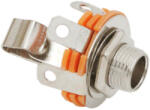Thunder Germany JCK-142 6, 3 mm Jack aljzat, mono, Fém ház - mkaudio