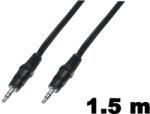 Thunder Germany SC88-1, 5 sztereo jelkábel (3, 5 mm Jack - 3, 5 mm Jack) - (1, 5 m) - mkaudio