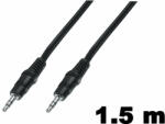 Thunder Germany SC88-1, 5 sztereo jelkábel (3, 5 mm Jack - 3, 5 mm Jack) - (1, 5 m)