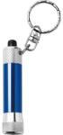  Kulcstartó LED lámpával, fém 2 x 8, 1 cm, kék