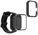 kwmobile Set 2 Huse pentru Realme Watch 2 Pro, Kwmobile, Sticla securizata, Negru/Transparent, 57043.01 (57043.01)