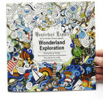  Csodaország felfedezése felnőtt színező könyv