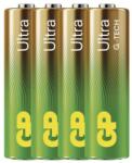 GP Batteries Alkáli elem GP Ultra LR6 (AA), 4db 70830 (1013224100)
