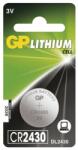 GP Batteries Lítium gombelem GP CR2430 70426 (1042243011)