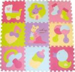 Babygreat Covoras Puzzle Micul Cangur 92x92 cm Covor