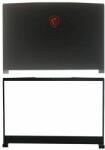 MSI Capac display cu rama Laptop, MSI, GF63, GF63VR, 8RC, 8RD, 9SCX, MS-16R1, MS-16R4, 3076R1A212HG (covermsi1-AU0)