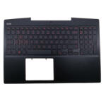 Dell Carcasa superioara cu tastatura palmrest Laptop, Dell, Inspiron 15, Gaming G3 3590, P89F, 08WVW8, 8WVW8, 460.0H70J. 0021 (casedel3red-AU0)