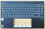 ASUS Carcasa superioara cu tastatura palmrest Laptop, Asus, ZenBook 14 UX425, UX425A, UX425J, UX425JA, UX425EA, U4700, U4700J, 90NB0SM1-R30UI0, cu iluminare, layout US (caseasus62-AU0)