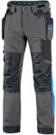 CXS Munkanadrág CXS NAOS - Szürke / fekete / kék | 56 (1020-100-706-56)